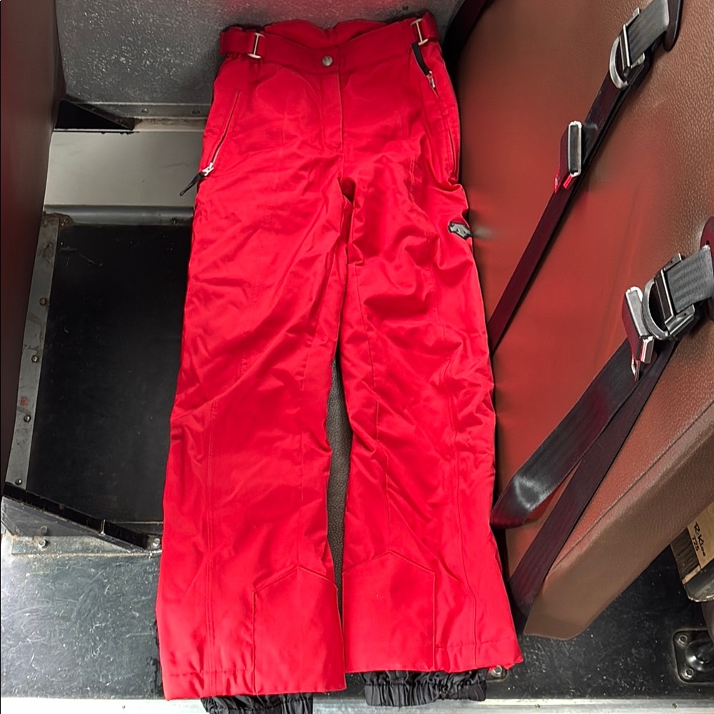 Women's Red Snow Pants